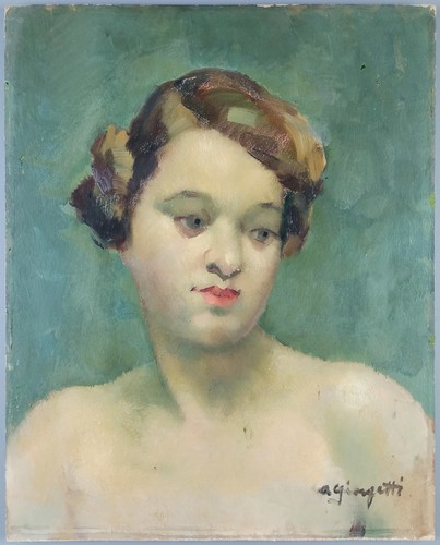Ancien tableau portrait de - tableau,