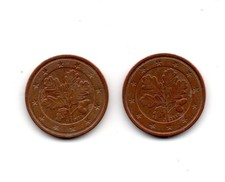 GERMANIA DUE MONETE 2002 EURO CENT.2