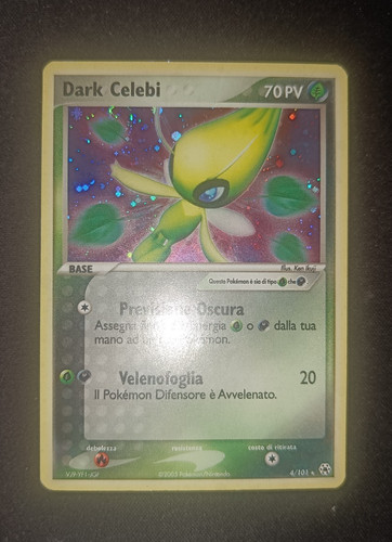 Pokemon dark celebi 101 ex - 4/101,