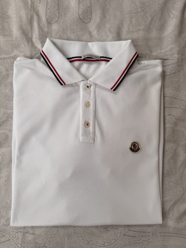 Polo manica corta bianca