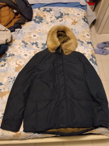 Parka giaccone giacca - geox, blu