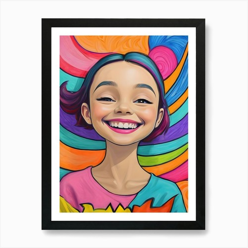 Ritratto una ragazza arte - ritratto, di