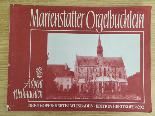 Libretto organo marienstatter - libretto,