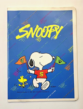SNOOPY QUADERNO DI STENOGRAFIA