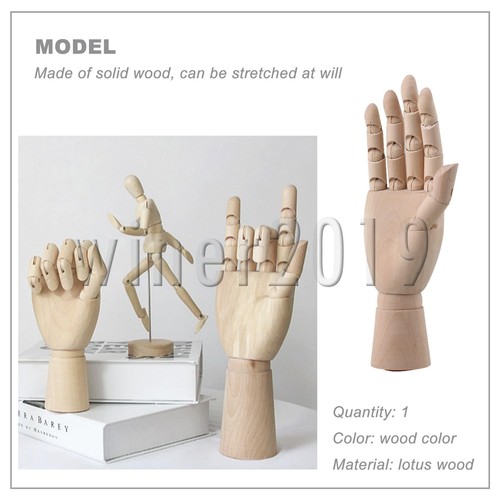 Wooden articulated left - articulated,