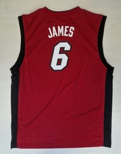 C5/18 ADIDAS BASKET MIAMI HEAT 6 JAMES CANOTTA CANOTTIERA  L71398