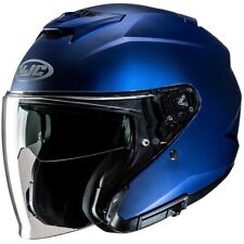 CASCO JET HELMET CAPACETE MOTO HJC I31 SEMI FLAT METALLIC BLU  OPACO TG L