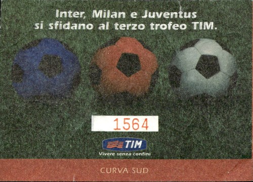 Biglietto stadio trofeo tim - stadio,