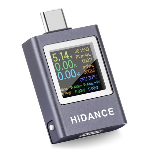 Usb tester 50v 12a - 0~50v, 0~12a