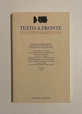 Testo e fronte. Semestrale di