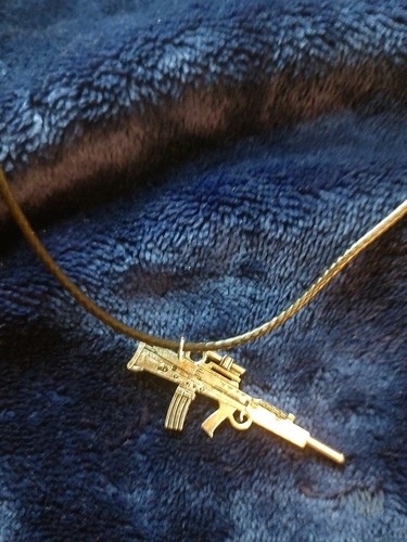 Collana argento pistola - collana,