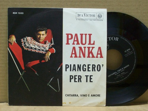 Paul anka piangerò per - paul,