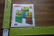 Vecchio adesivo giardiniere