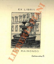CASANOVA Carlo -  Ex libris