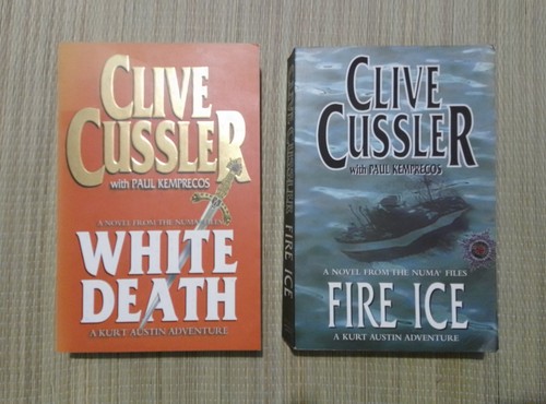 Clive cussler books large - cussler,