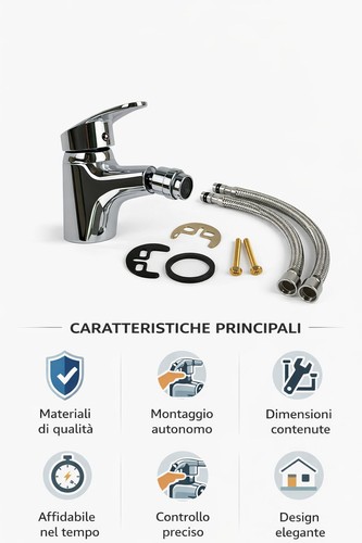 Miscelatore bidet monocomando