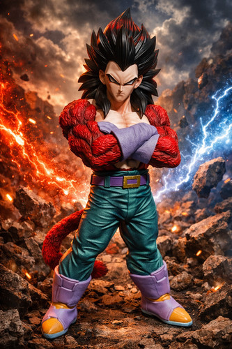 Vegeta super saiyan dragon - super,