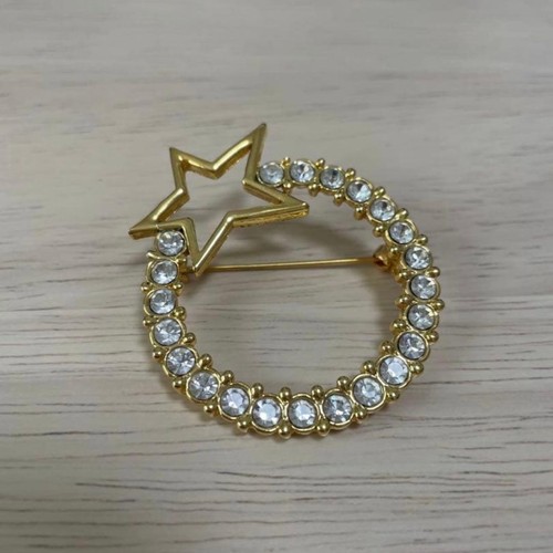 Spilla stella oro vintage