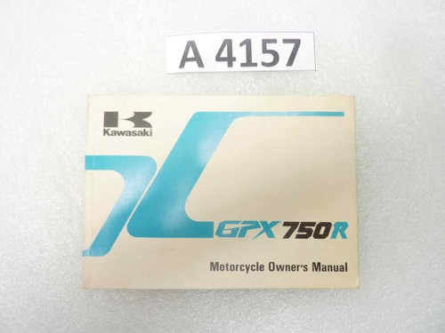 Kawasaki gpx 750 manuale del - r,