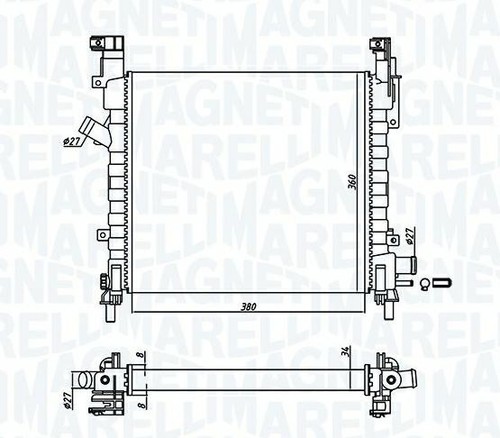 Radiatore ford 3 - (rb), i