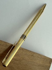 Penna a sfera Aurora Marco Polo pennino M placcata oro Made in Italy