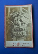 Foto epoca Venezia Trieste C. Coen e figlio Colonna Palazzo dei Dogi 