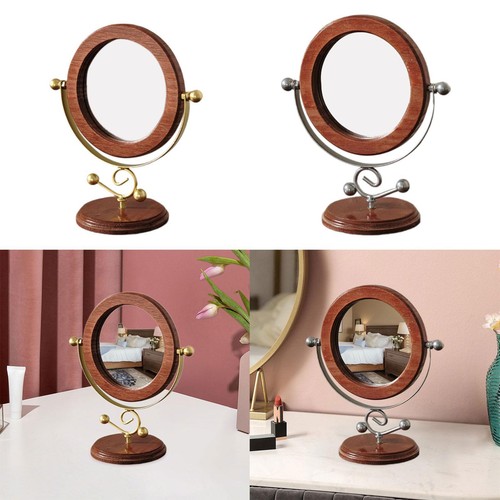 Specchio trucco legno - in,