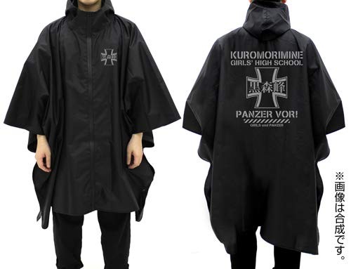 Poncho antipioggia nero - poncho, antipioggia/nero