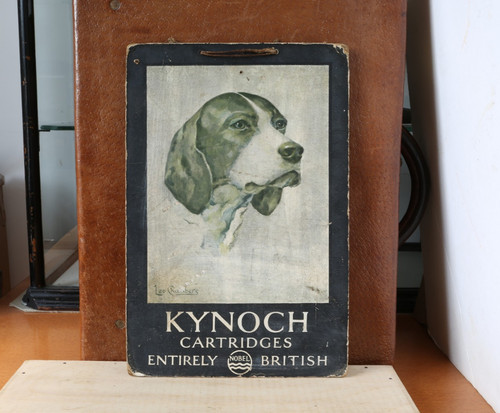 Cartucce kynoch 1925 showcard - kynoch,