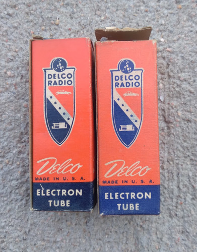Delco radio electron tube 19c8 - radio,
