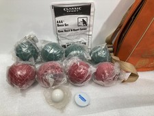 Set gioco palla bocce sport