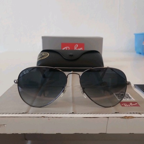 Ray ban rb3025 aviator metallo - ray-ban,