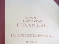 LE ANTICHITA' ROMANE TOMO II AA.VV. GUTENBERG 1977  RILEGATO