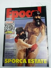 RIVISTA EPOCA LUGLIO 1989. RAUL GARDINI, FRANCO REVIGLIO, ANNA OXA. FONDI NERI