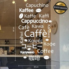 adesivo vetrine bar caffè