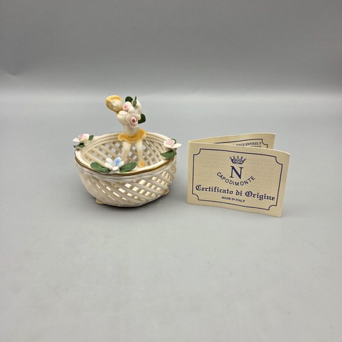 Statuina vintage capodimonte - statuina,