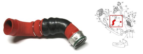Tubo turbo manicotto - turbo,