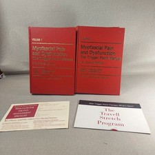 Travell & Simons Myofascial Pain and Dysfunction Trigger Point Manual Vol 1 & 2