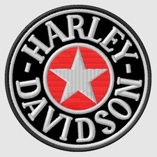 HARLEY DAVIDSON EMBROIDERED