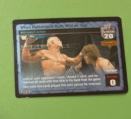 Wwe wwf raw - deal, ccg