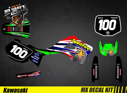 Kit déco moto decal - kit, /