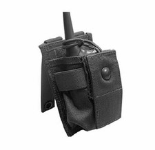 DEFCON 5 D5-RP01 B Tasca Porta Radio Nera  SOFTAIR MOLLE POUCH RADIO HOLDER