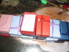 SET DI NR.30 PEZZI SCATOLE NUOVE PORTA GIOIELLI VARI COLORI