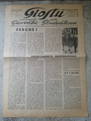 Vecchio giornale del 1946 - ,