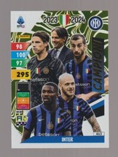 PANINI ADRENALYN XL CALCIATORI 2024-2025 CARD N. 463 CAMPIONI 2023 2024 INTER