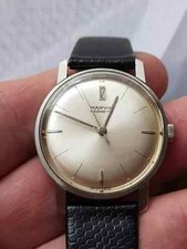 Orologio Vintage Marvin Ermetico 34mm Acciaio 620A Anni '60 Carica Manuale Svizzero