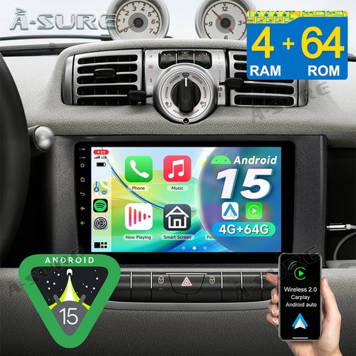Autoradio 64gb android 15 - 4+64gb,