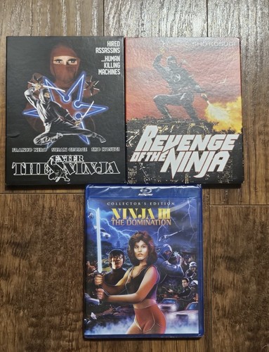 Ninja trilogy blu rays - blu, from