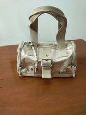 Borsa a mano in tela e pelle The Bridge 