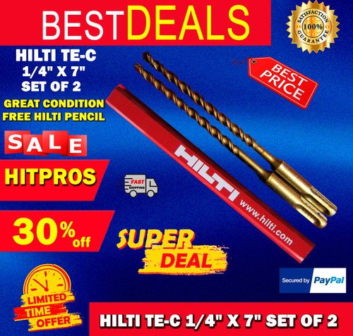 Hilti 7 set of - hilti, te-c